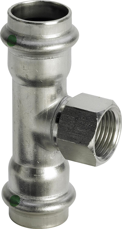 Sanpress Inox 内螺纹三通