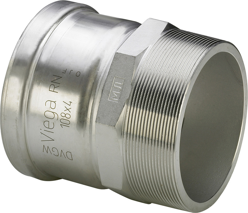 Sanpress Inox XL 外螺纹转换接头