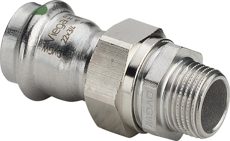 Sanpress Inox 外螺纹活接头